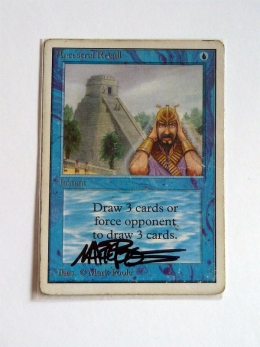 Signed Ancestral Recall